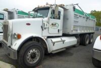 2015 Peterbilt 365 CNG Tri-Axle Axle Dump Truck w/16' J.J. Aluminum Dump Body & Cummins 400 Horse Power Engine