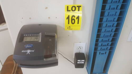 LATHEM Time punch machine w/ holder