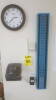 LATHEM Time punch machine w/ holder - 2