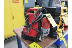 MILWAUKEE ELECTROMAGNETIC DRILL PRESS; CAT# 4203, S/N 836B605360013