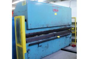 ALLSTEEL 45-12 HYDRAULIC PRESS BRAKE, 45 TON X 12' CAPACITY, S/N 584, SAFETY FENCING