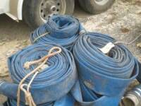 LOT: (5) 4 in. Discharge Hoses, 2 in. Discharge Hose