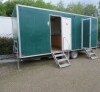 EKO 7mtr x 2mtr Twin Axel Mobile Toilet Unit, Mens One Toilet, Three Wall Mounted Urinals and Hand Wash Sinks, Ladies Three Toilets and Hand Wash Sinks, R.M Trailers, Type 4P50. (Located: Clare)