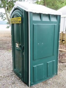 4ft x 4ft Mobile Toilet Unit. (Located: Clare)
