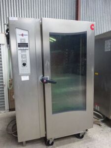 Convotherm S/Steel 20 Tray Convection Oven, Model: OEB 20 20 with Extra Trolley. (Located: Kildare)