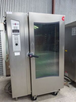 Convotherm S/Steel 20 Tray Convection Oven, Model: OEB 20 20 with Extra Trolley. (Located: Kildare)