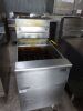 Pitco S/Steel Gas Double Basket Deep Fryer. (Located: Kildare)