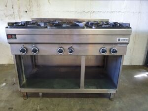 Mareno Six Ring Gas Burner. (Located: Cork)