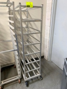 Aluminum platter rack