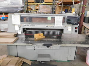 Wohlenberg Type 115, 45" Prog. Paper Cutter