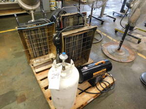 (Lot) Electric & Gas Heaters