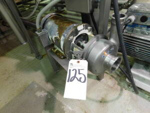 S.S. 5hp Pump, 3" In & 2" Out