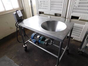 Dry Ingredient Blender w/ 5hp S.S. Pump,