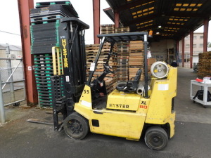 Hyster mod. S80XLBCS, 8000lb. LPG Forklift