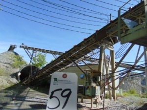 Search Tunnel Conveyor, Approx. 36" x 90'L