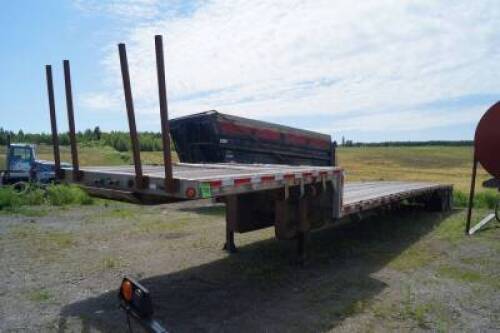 1999 48' REITNOUER 2-axle drop deck trailer