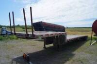 1999 48' REITNOUER 2-axle drop deck trailer