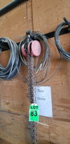 3M 1 Ton chain hoist