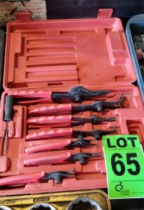 Ring Pliers set and case