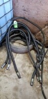 (5) assorted grease lines