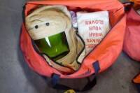 Cementex High Voltage Protective Gear w/Face Shield, Suit & Gloves
