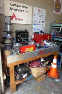 Hoses, Wire, Tables, Casters, Gas Cans, Asst.