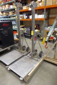 Vestil Lift Manually Operated Material Lift, 500#, m/n 512A