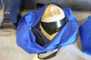 Cementex High Voltage Protective Gear w/Face Shield, Suit & Gloves