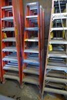 Louisville 8' Fiberglass Step Ladders (2 Each) (Lot)