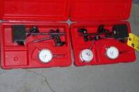 Base & Dial Pin Gage Set (2 Sets) (Lot)