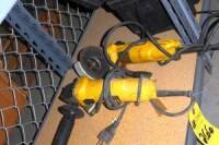 DeWalt Angle Grinders (2 Each) (Lot)