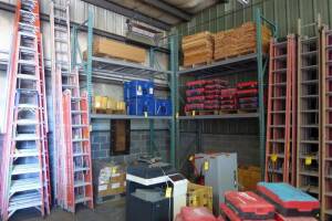 H/ Pallet Racking (2 Sections) (Lot) (Cannot be removed until 12:00 pm Friday August 9th)