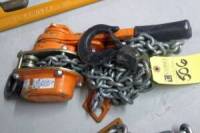 CM Ratchet Chain Hoist, 1.5-Ton