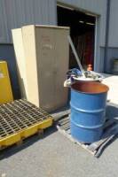 Drums, Lightbulb Recycler, Spillway Box, Etc.