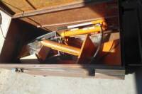 Gang Box w/Contents: Central Hydraulic 10-Ton Puller