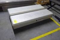 Diamond Plate Utility Boxes (2 Each) (Lot)
