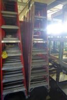 Fiberglass Step Ladders, 8' (2 Each) (Lot)