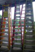 Fiberglass Step Ladder, 12'