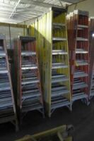 Fiberglass Step Ladders, 8' (2 Each) (Lot)