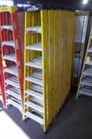 Fiberglass Step Ladder, 8'