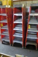 Fiberglass Step Ladder, 6'