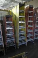 Fiberglass Step Ladder, 8'