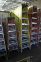 Fiberglass Step Ladder, 8'