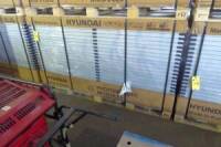 Hyundai P.V. Modules Solar Panels (25 Each) (Lot)