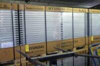 Hyundai P.V. Modules Solar Panels (25 Each) (Lot)
