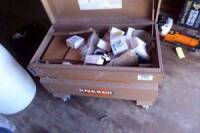 Knaack #36 Gang Box w/Contents: Gauges, Bolts