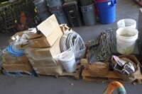 Electrical Fittings, Flex Conduit, Boxes, Asst. (3 Skids) (Lot)
