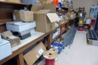 Ballasts, Electrical Boxes, Nuts, Bolts, Wire, Asst.