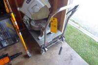 Haul Master Hydraulic Table Cart, 1,000#
