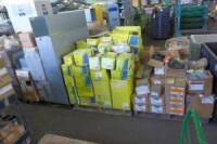 Electrical Boxes, Clamps, Brackets, Assorted (3 Skids) (Lot)